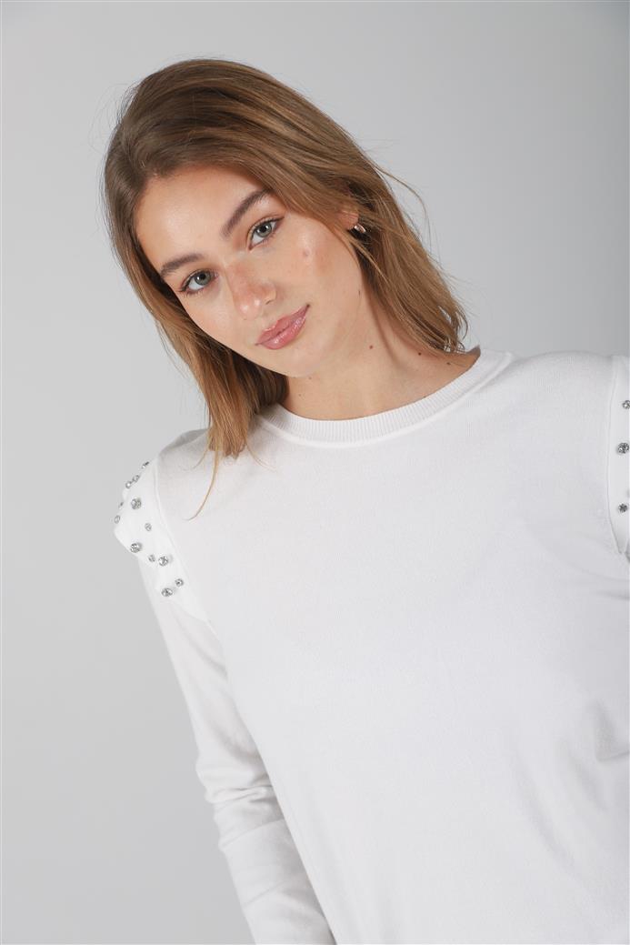 Sweater Yoko Bremer con Piedras